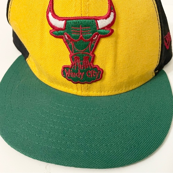 New Era 59Fifty 7 1/2 Chicago Bulls Hardwood Classic Hat Cap - Picture 3 of 16